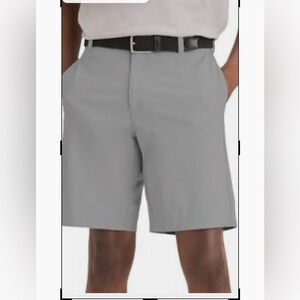 Dockers Men's Flat Front Gray Shorts